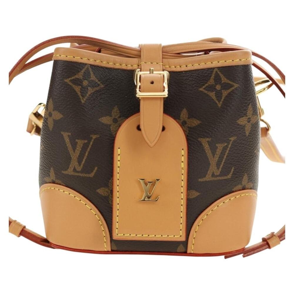 Louis Vuitton Monogram Noe Perth Shoulder Bag Brown